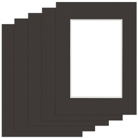 Pakiet 5 szt. Passe Partout 15x21 (10x15) CZARNY BLACK